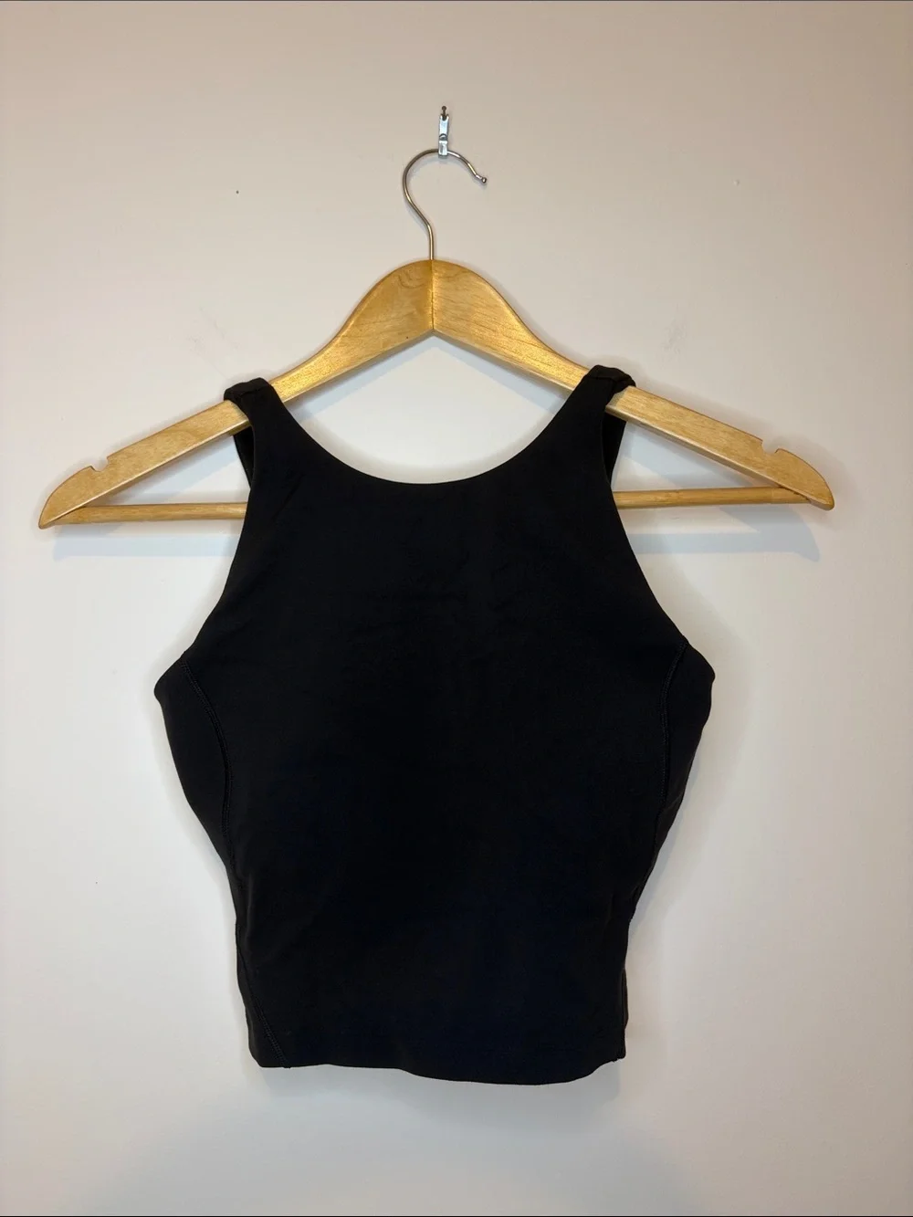 Lululemon Align High Neck Cropped Tank Black Size 2